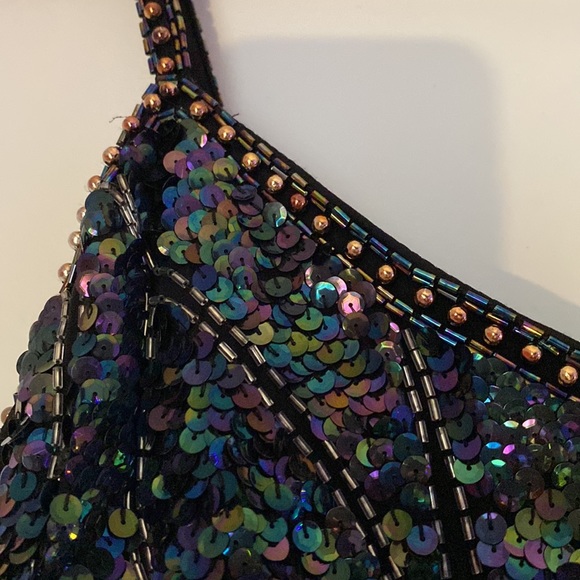 Gorgeous dark fairy vintage dress - Picture 5 of 7